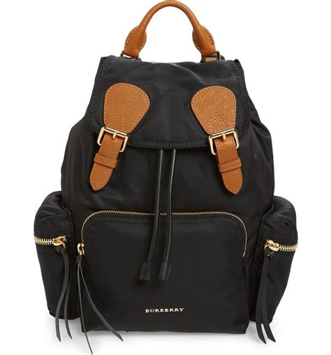 burberry medium runway rucksack|BURBERRY Nylon Medium Rucksack Runway Backpack Black .